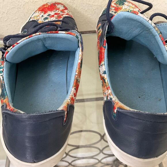 Cloud Footwear Vanessa Sneaker Women's Size 39 US 8.5 Tie Dye splatter paint - Picture 10 of 12